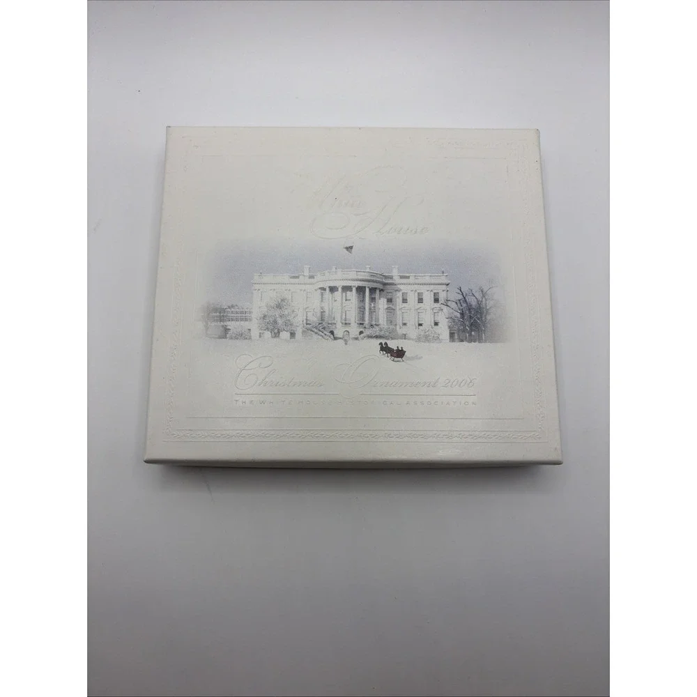 The White House Historical Association Christmas Ornament 2006 With Box